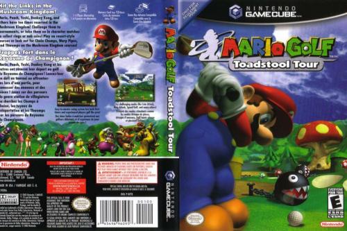 Mario Golf Toadstool Tour Cover - Click for full size image